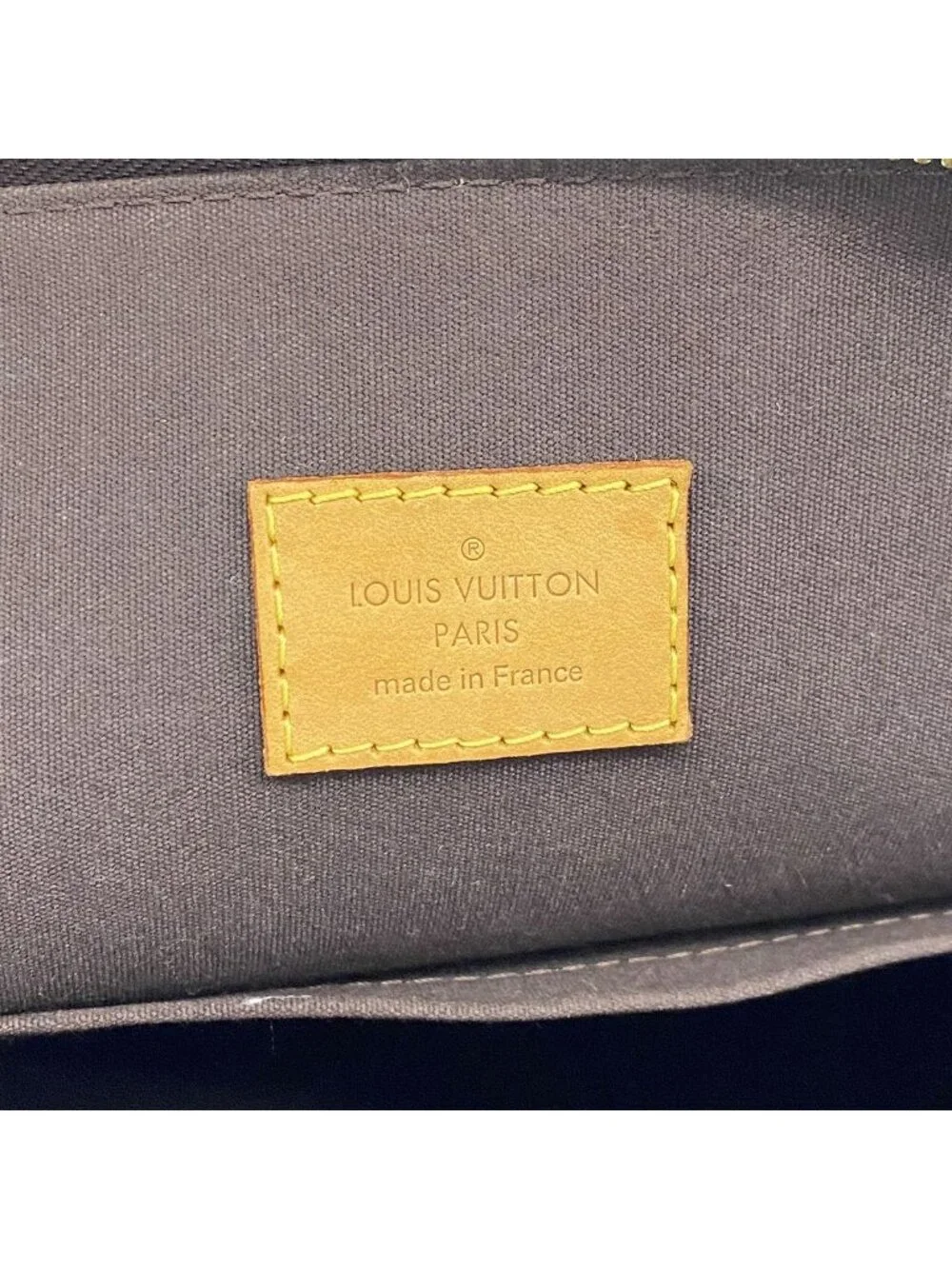 Louis Vuitton Handbag Vernis Alma GM Amarante